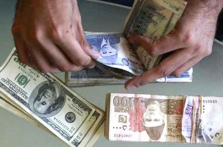 US dollar rate against Pakistani rupee on March 22
