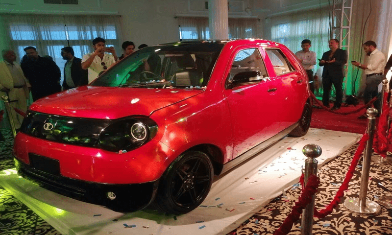 First locally produced electric car launched in Pakistan