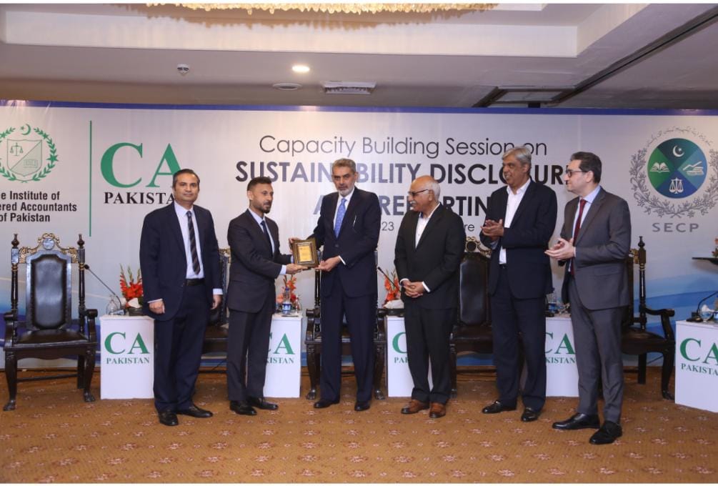 FFC delegate presented FFC’s ESG Journey at joint session of SECP & ICAP