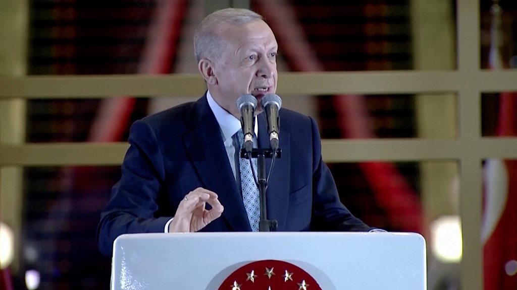 Turkish election victory for Erdogan leaves nation divided