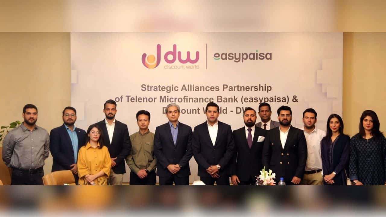DW Partnerd with Easypaisa for Strategic Alliance