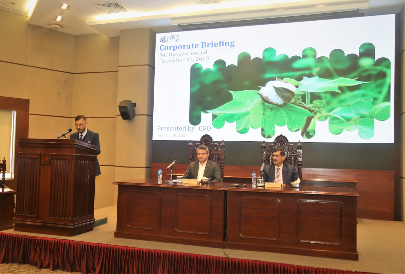 FFC holds First Corporate Briefing for the Year 2024