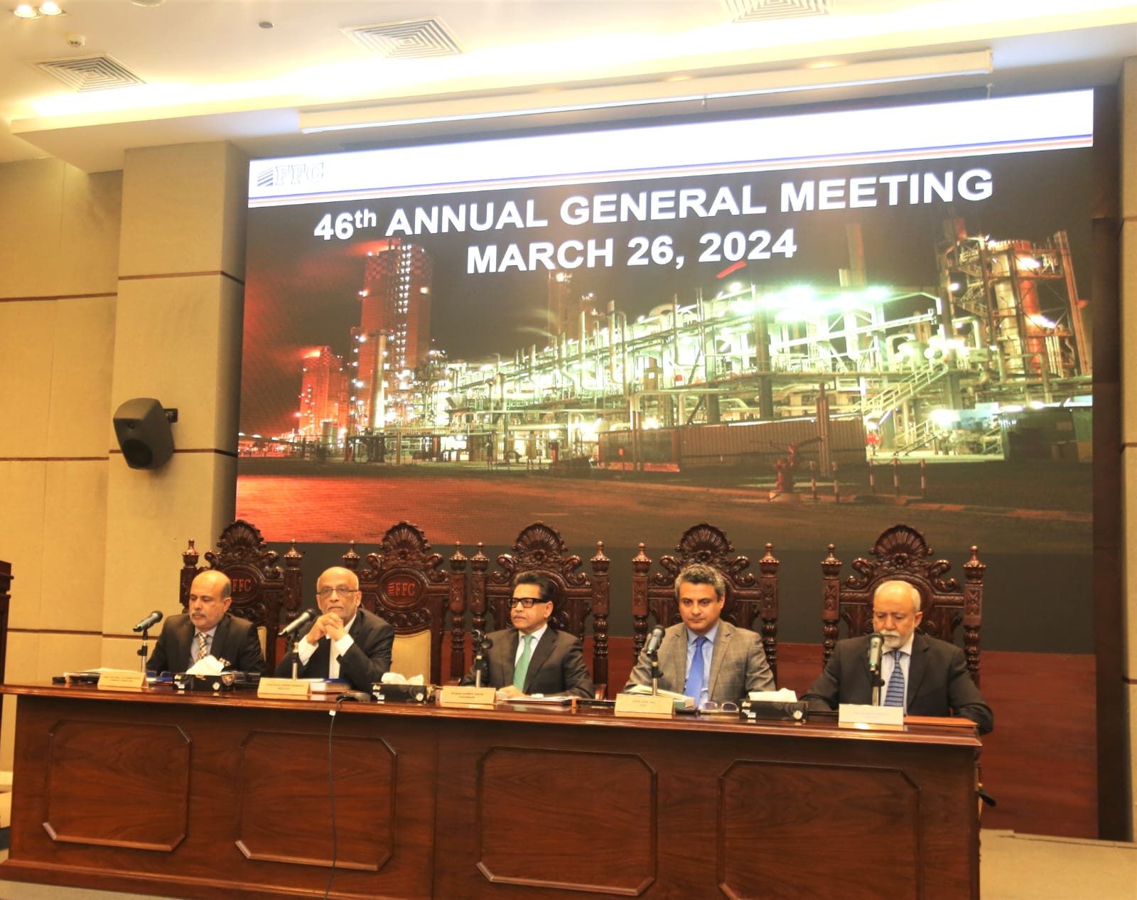 Fauji Fertilizer Company Holds 46th Annual General Meeting