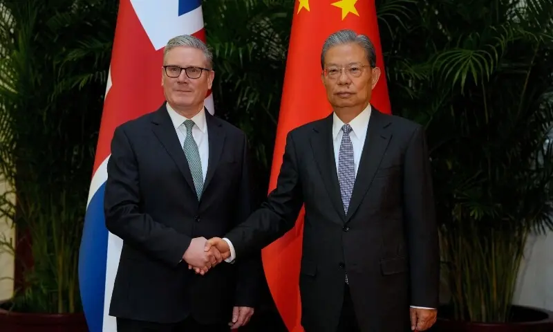 UK’s PM Starmer tells Xi he wants ‘sophisticated’ ties with China