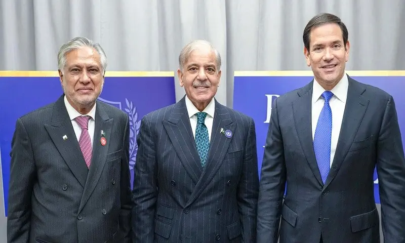 PM Shehbaz meets Rubio after Board of Peace summit in Washington