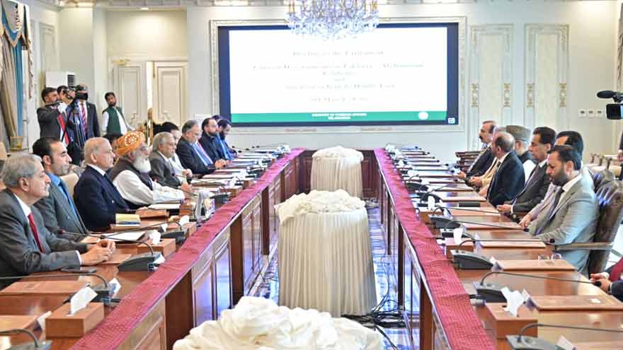 In-camera briefing on regional situation concludes